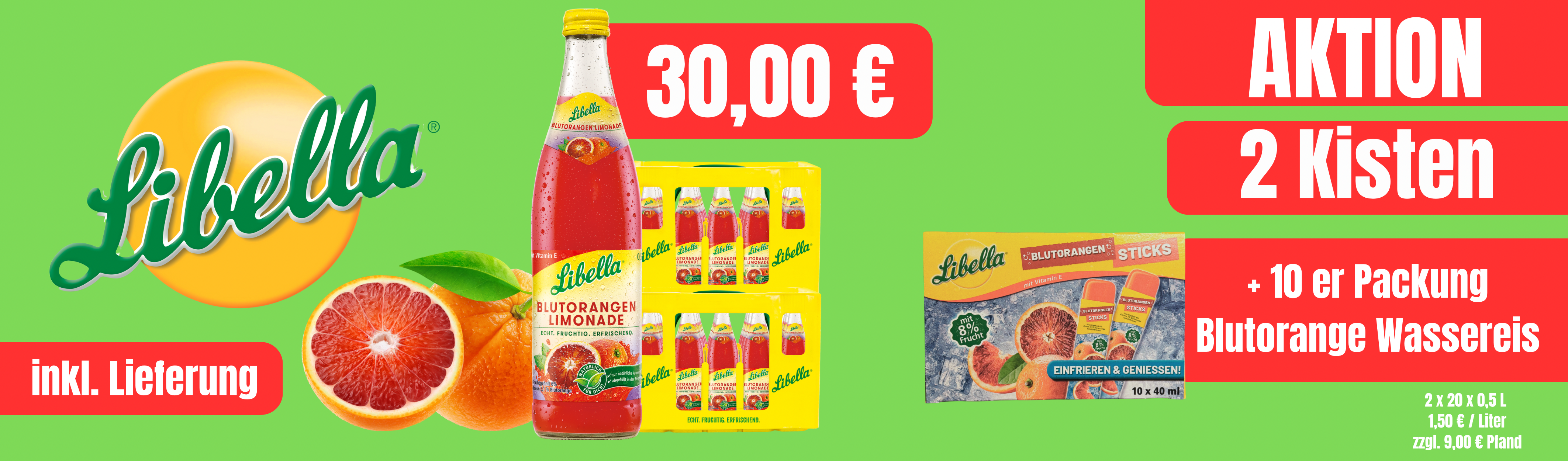 Libella Blutorange + Wassereis