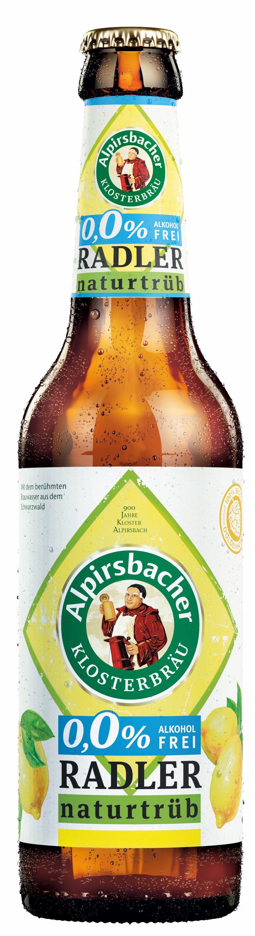 Alpirsbacher Radler Naturtrüb 0,0 % Alkoholfrei