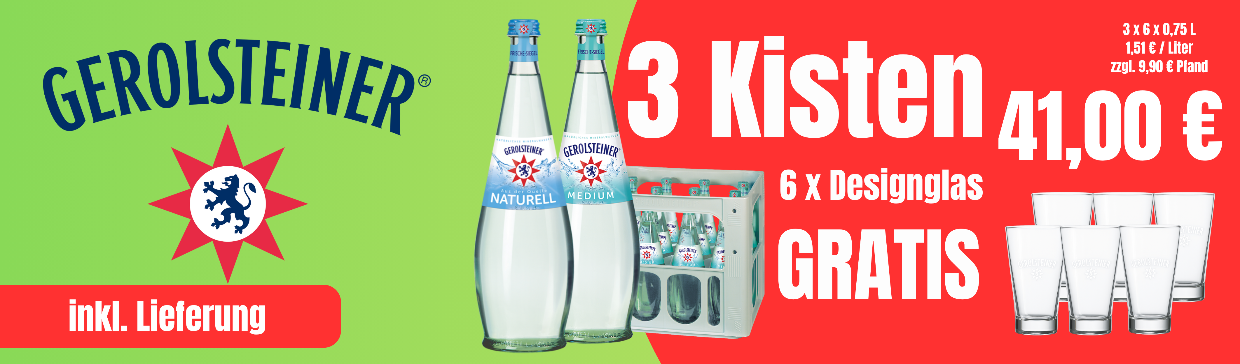 Gerolsteiner Gorumet 0,75 L