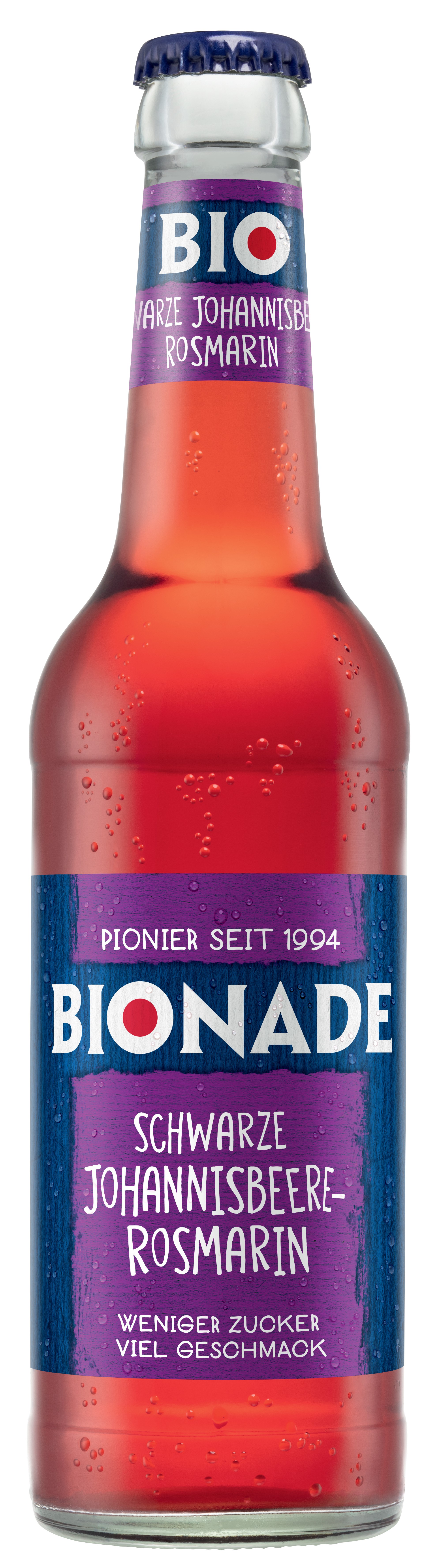Bionade Schwarze Johannisbeere - Rosmarin