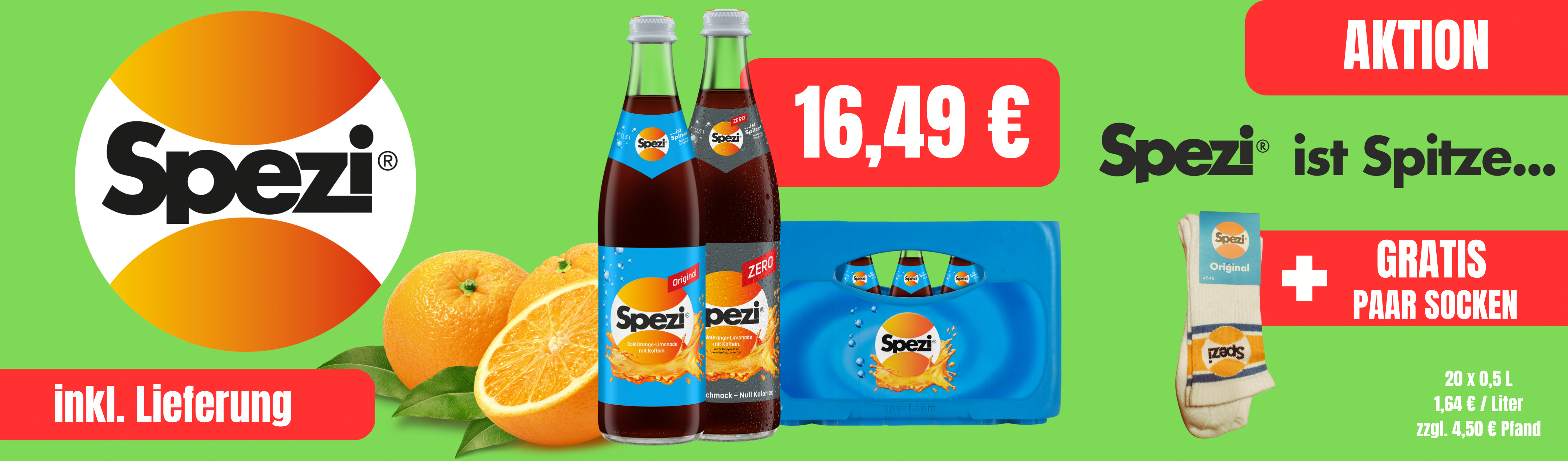 Original Spezi + Socken gratis
