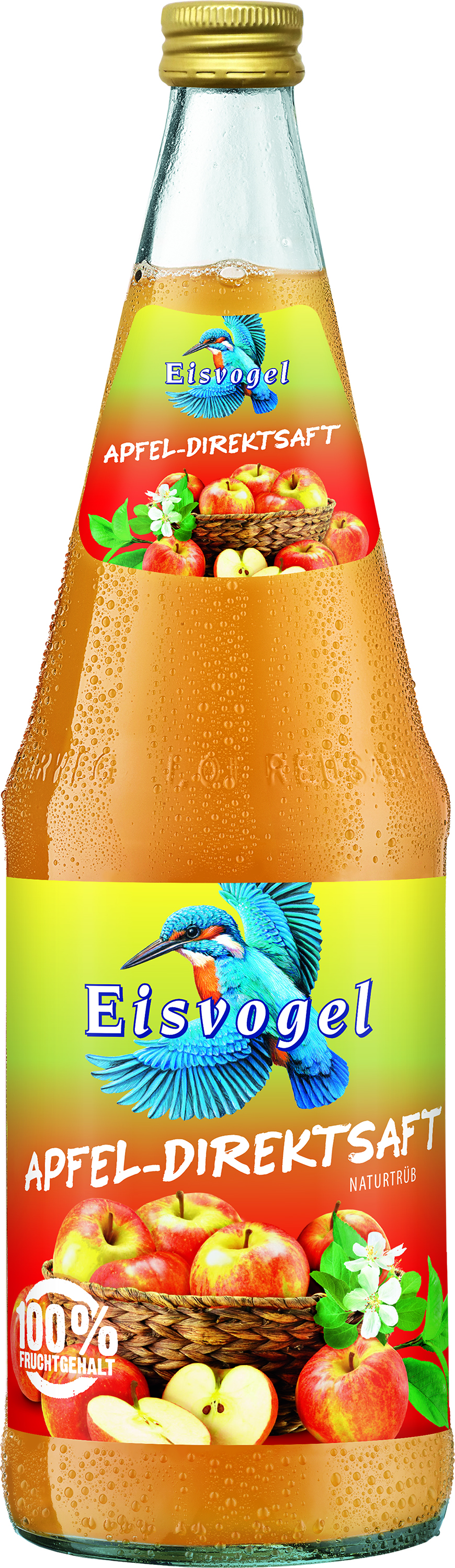 Eisvogel Naturtrüber Apfelsaft Direktsaft