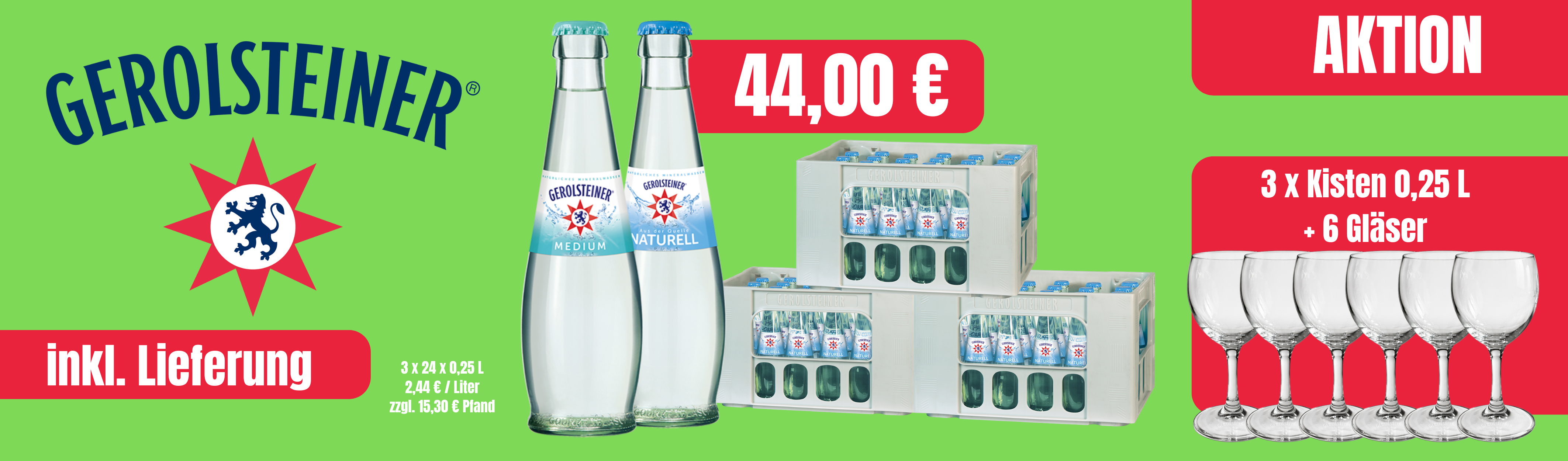 Gerolsteiner Gourmet 0,25 L