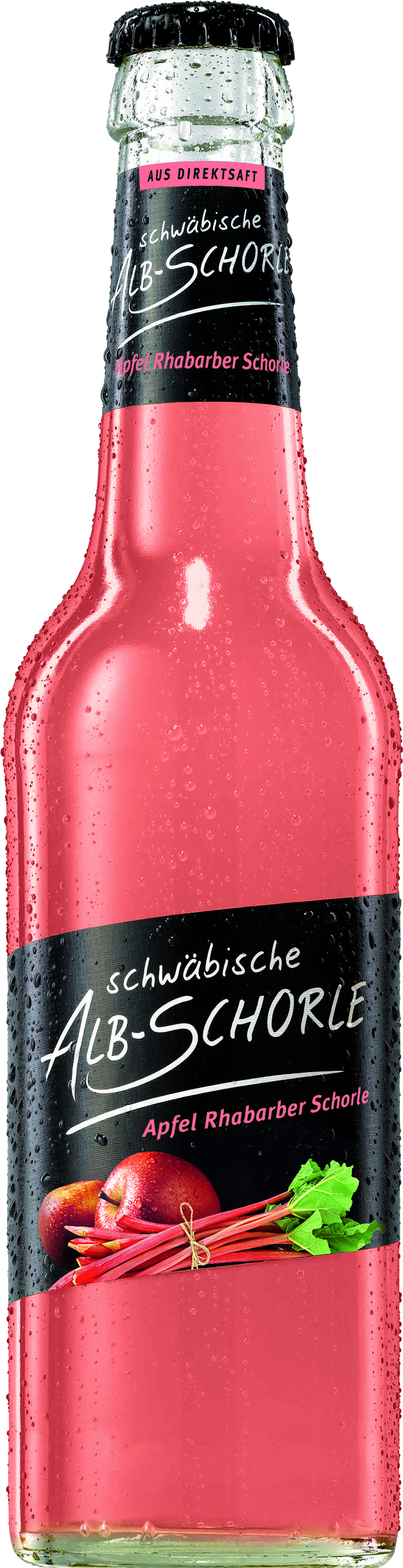 Zwiefalter Albschorle Apfel Rhabarber 0,33 L