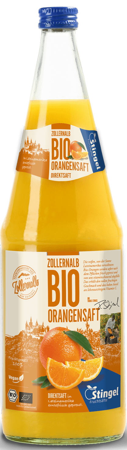 Zollernalb BIO Orangensaft Direktsaft