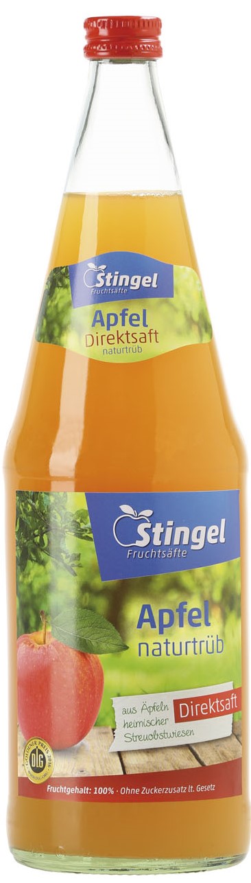 Stingel Apfelsaft Direktsaft naturtrüb