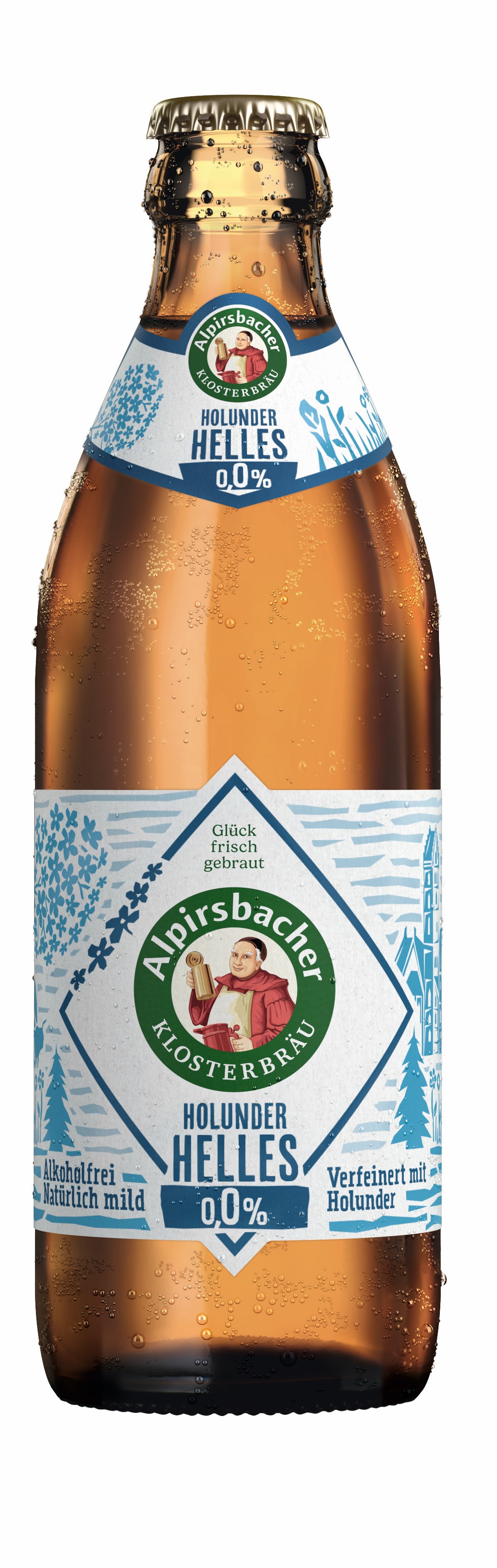 Alpirsbacher Holunder Helles 0,0 % Alkoholfrei