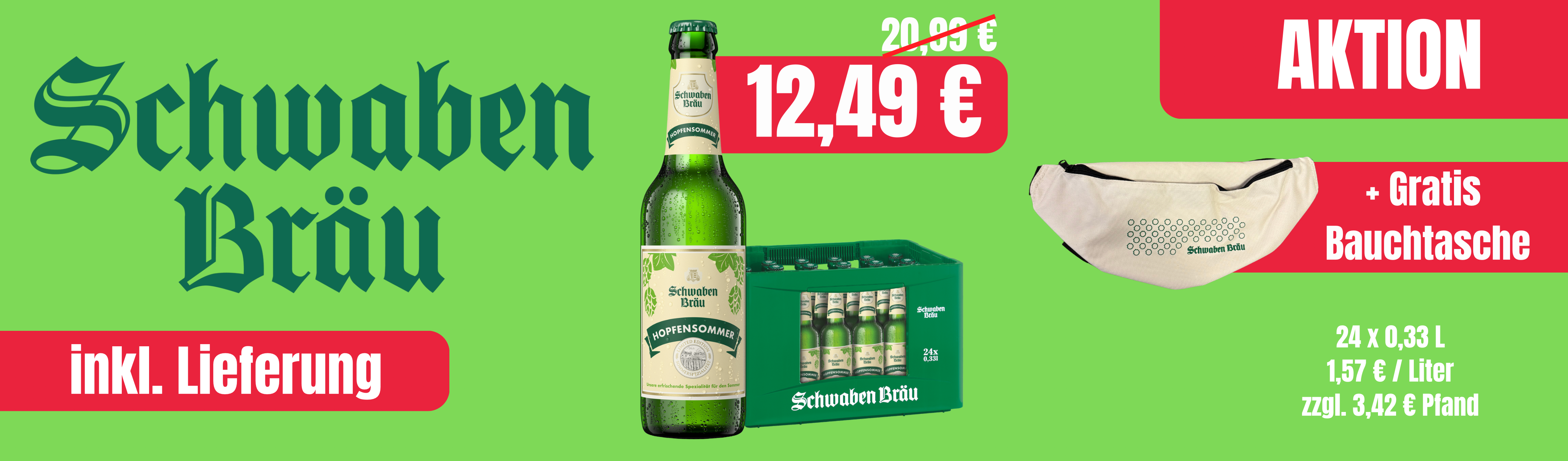 Hopfensommer + Bauchtasche