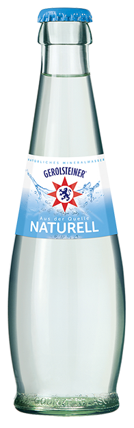 3 x Gerolsteiner Gourmet Naturell + 6 x Designglas gratis