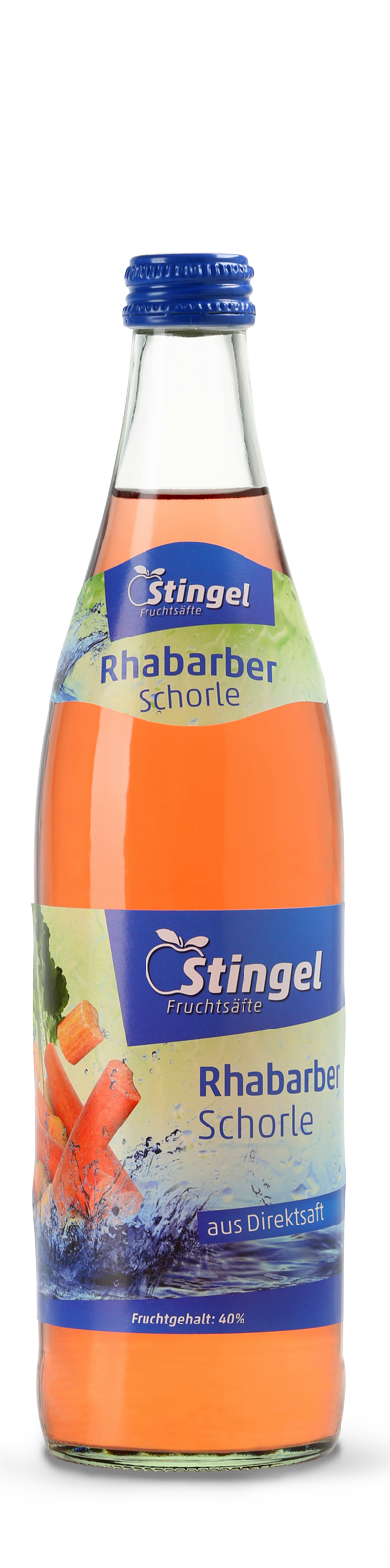 Stingel Rhabarber Schorle