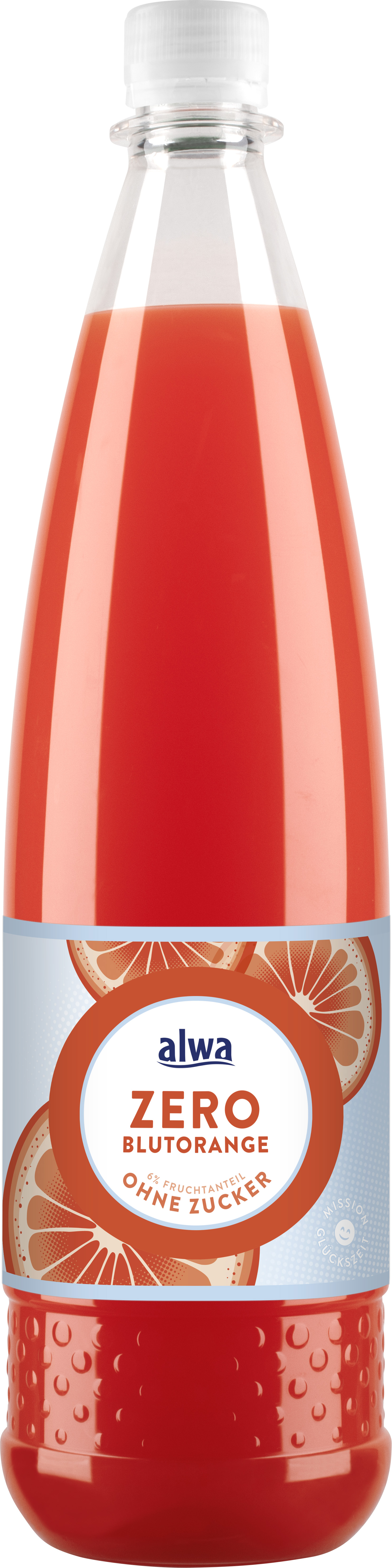 Alwa Zero Blutorange 1,0 L PET