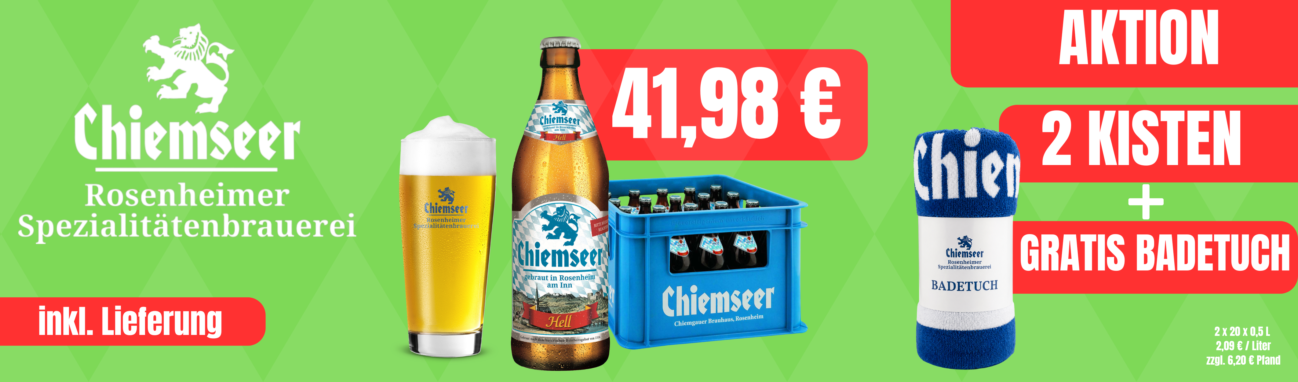 Chiemseer plus Badetuch gratis