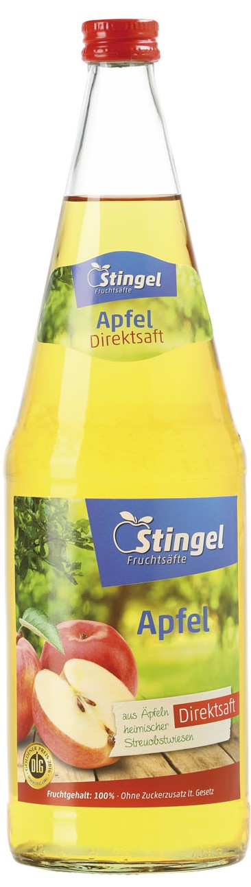 Stingel Apfelsaft Direktsaft klar