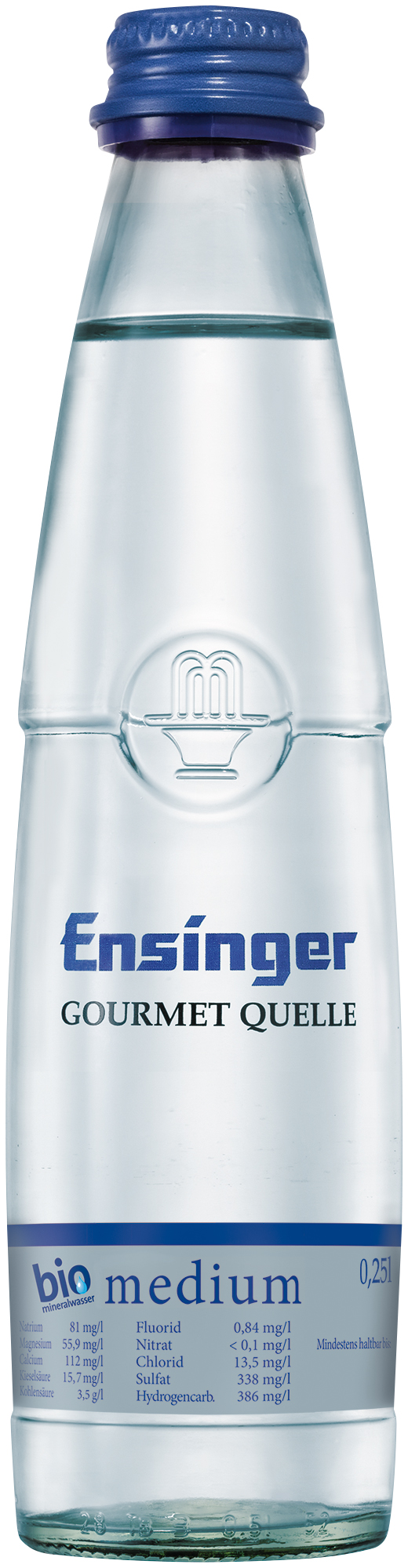 Ensinger Gourmet Bio-Mineralwasser Medium