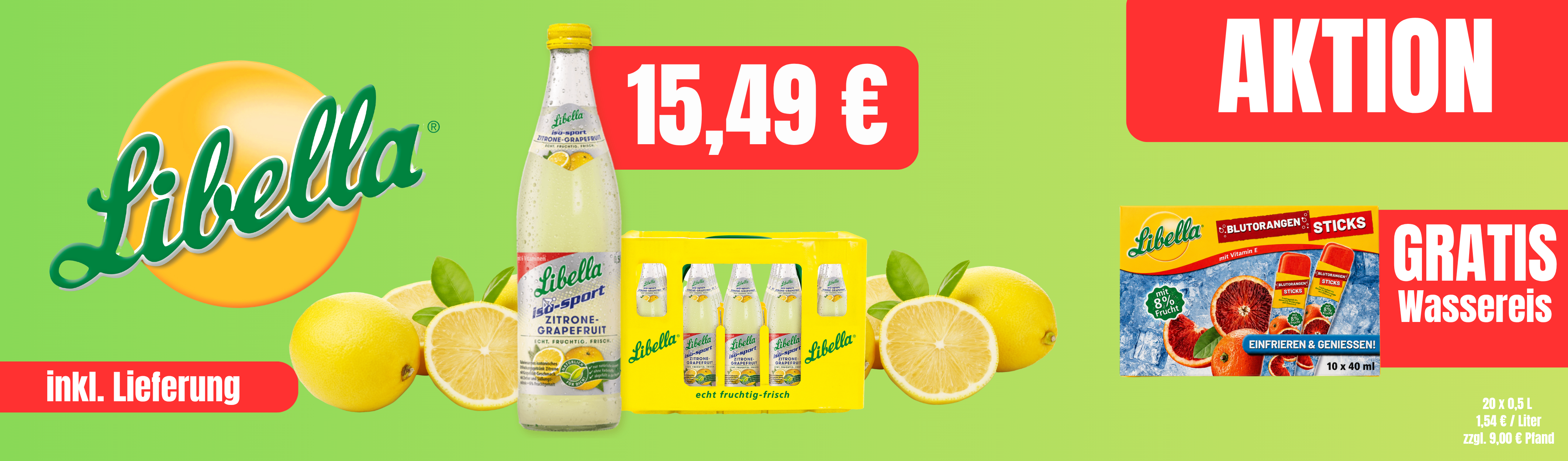 Libella Iso plus Wassereis
