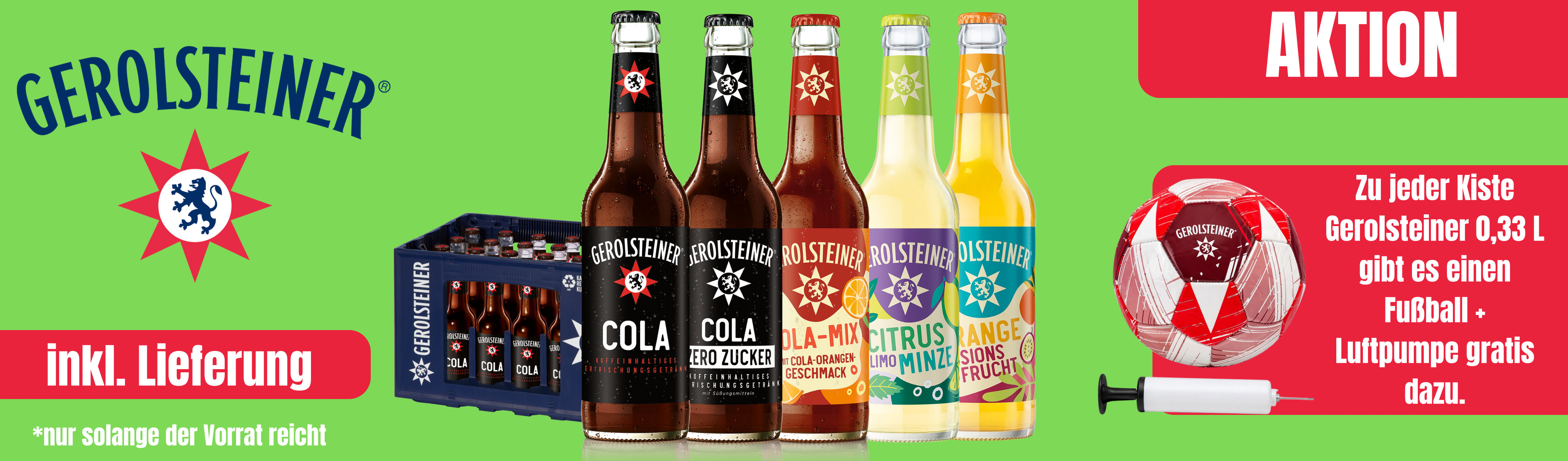 Gerolsteiner plus Fussball