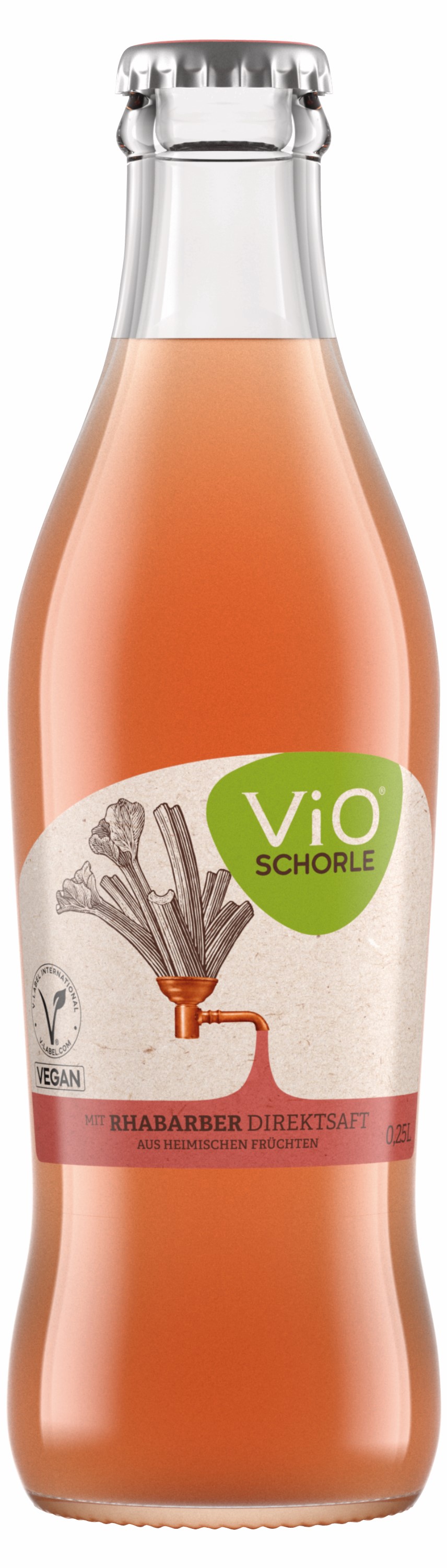 Vio Schorle Rhabarber 