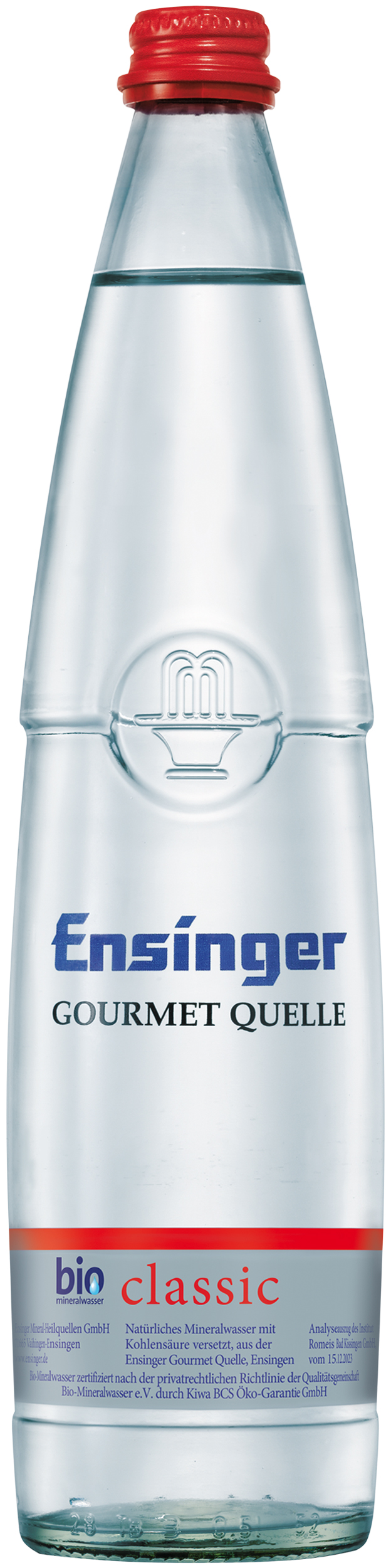 Ensinger Gourmet Bio-Mineralwasser Classic