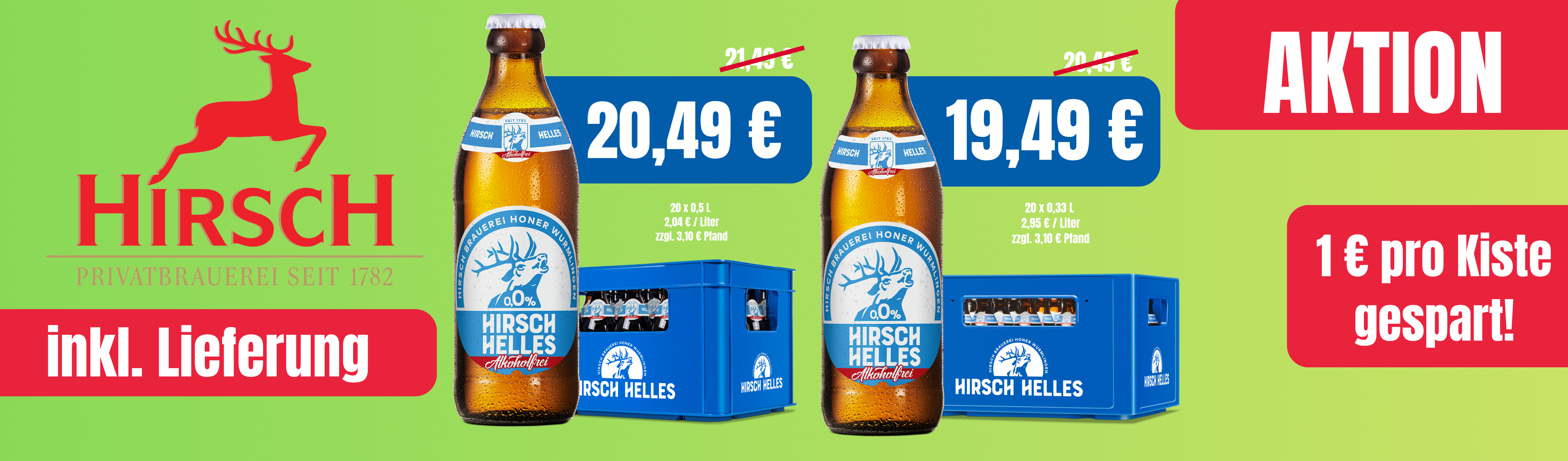 Hirsch Helles Alkoholfrei